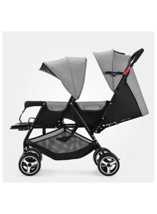Double Twin Baby Stroller BasketFully Recylinable5 Point Seat BeltCushioned SeatNewborn Baby/Kids - pzsku/ZDA622E2AD2697146A8C1Z/45/1746193092/631a3164-5d11-4c9e-af68-65e80b80dace