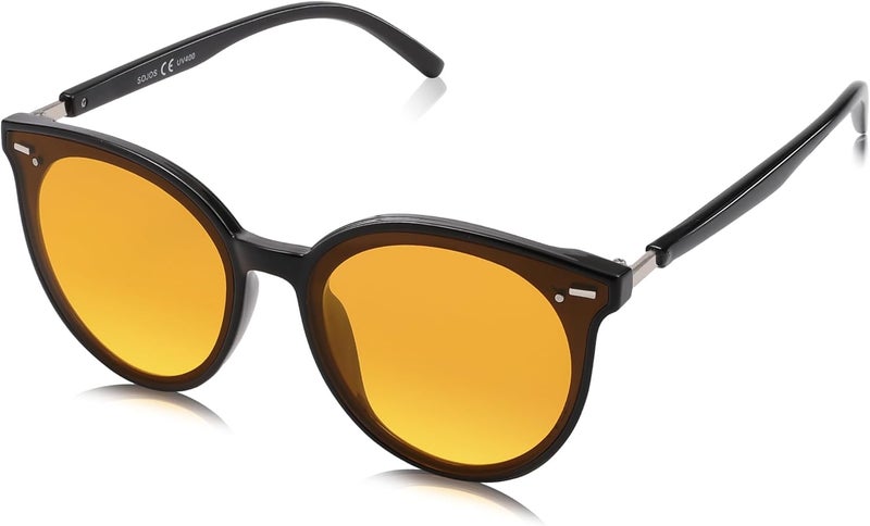 Sojos Sunglasses Womens Trendy 2025 Classic Round Retro Vintage Shades Large Frame Sunnies SJ2067 - Image 1