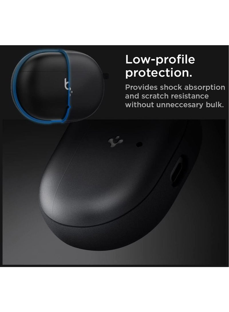 Spigen Silicone Fit for Beats Studio Buds Case Cover (2021) - Black - Image 5