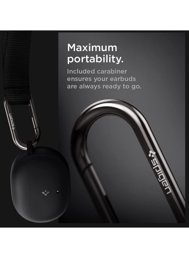 Spigen Silicone Fit for Beats Studio Buds Case Cover (2021) - Black - Image 4