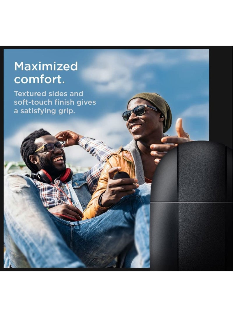 Spigen Silicone Fit for Beats Studio Buds Case Cover (2021) - Black - Image 3