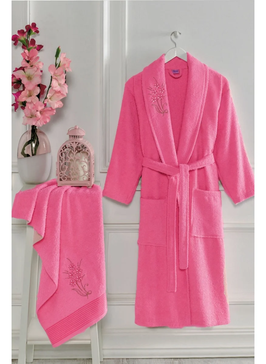 Mirza Home Towel Bathroom Women's Bathrobe Set Shalyaka 100 Cotton