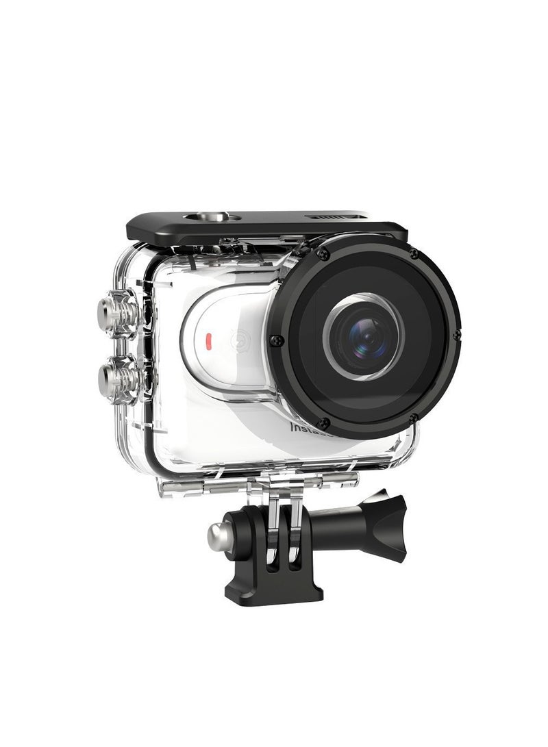 60Meter / 198FT حالة الغوص لGO 3S المضادة للماء الإسكان غطاء الحماية الكاملة تحت الماء قذيفة الملحقات متوافقة مع Insta360 GO 3 / GO 3S الكاميرا البانورامية - Image 5