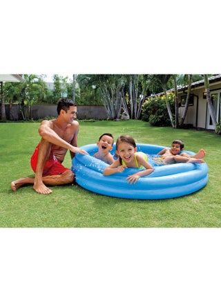 Crystal Blue Inflatable Pool - 58" x 13" 147x33cm - view 2