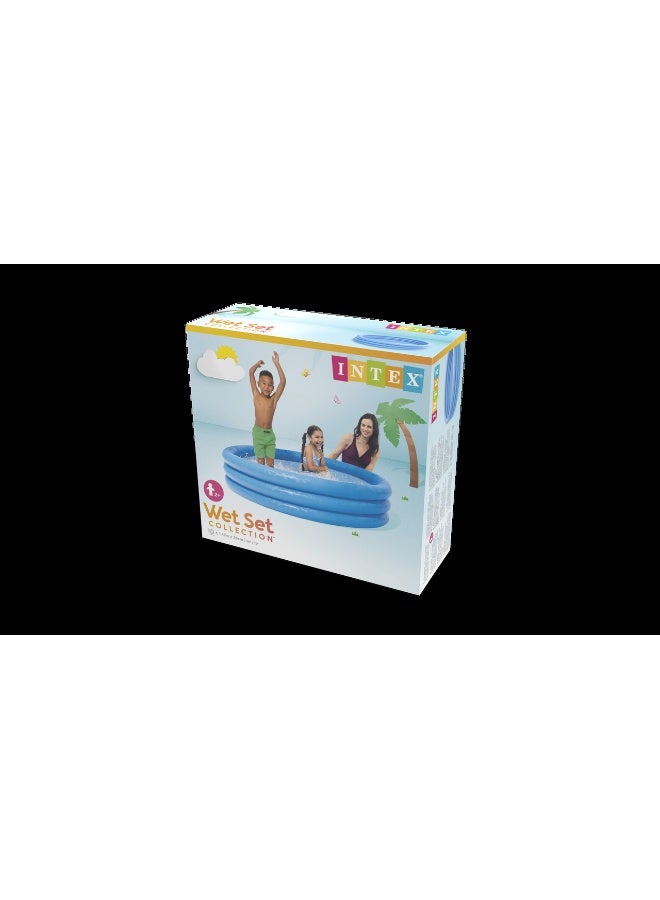 INTEX Crystal Blue Inflatable Pool - 58" x 13" 147x33cm - Image 4