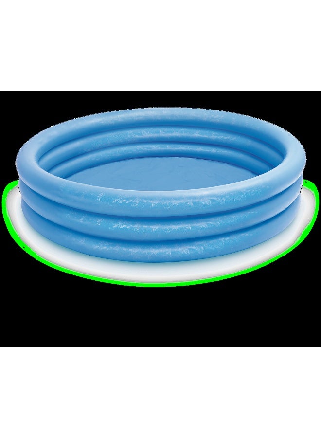 INTEX Crystal Blue Inflatable Pool - 58" x 13" 147x33cm - Image 1