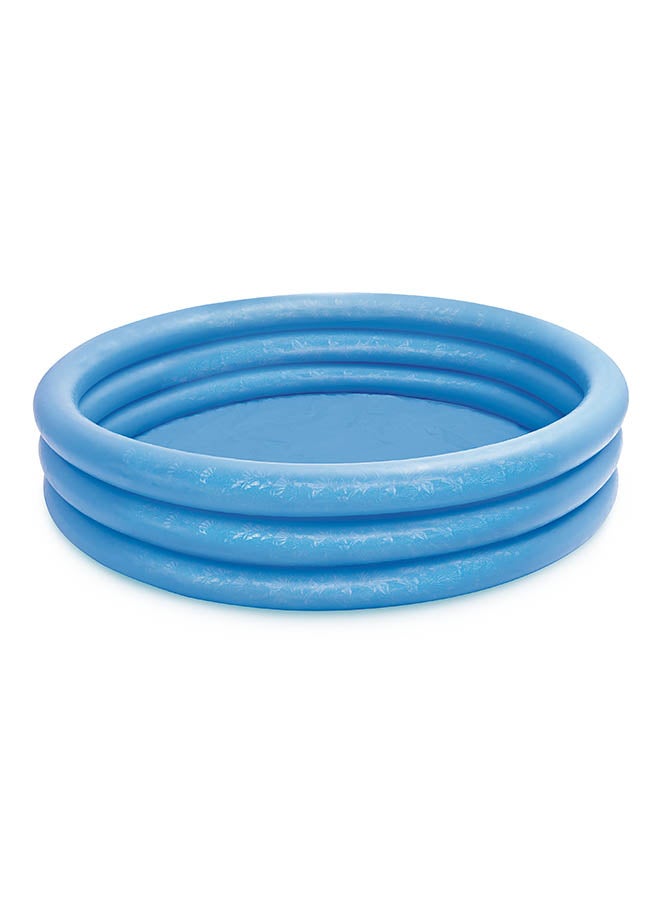 INTEX Crystal Blue Inflatable Pool - 58" x 13" 147x33cm - Image 1