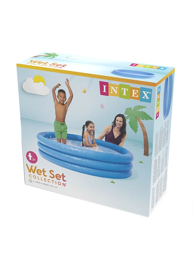INTEX Crystal Blue Inflatable Pool - 58" x 13" 147x33cm - Image 2