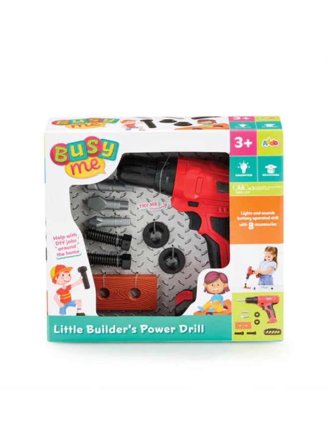 ADDO Busy Me Little Builders Power Drill Battery Operated - Image 3