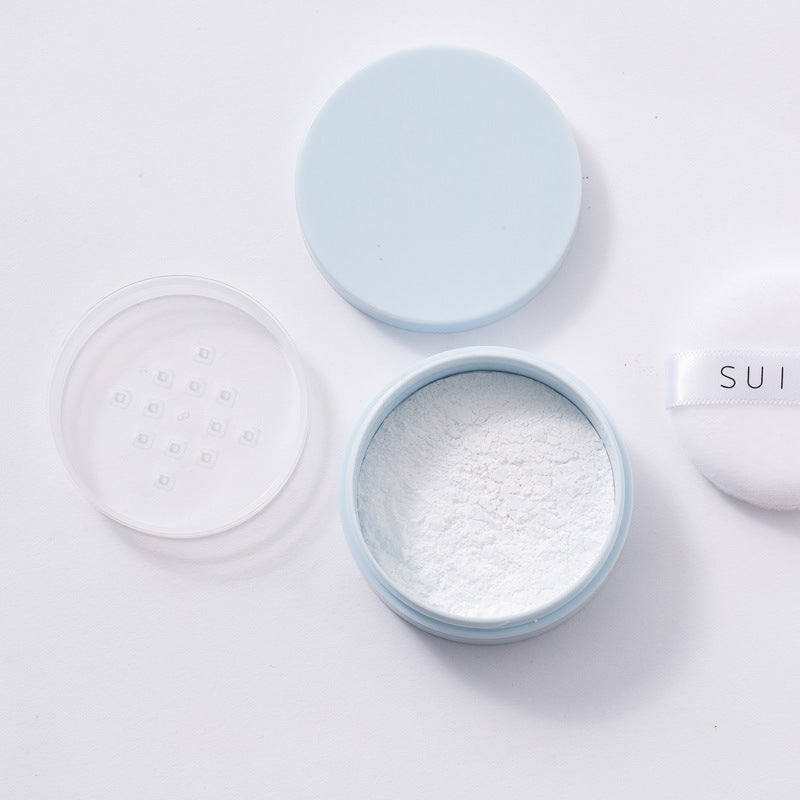Spot Macaroon Color Powder Box Packaging Material Powder Packaging Box Talcum Powder Empty Box Mini Powder Box Powder Puff Does Not Leak Powder - Image 5