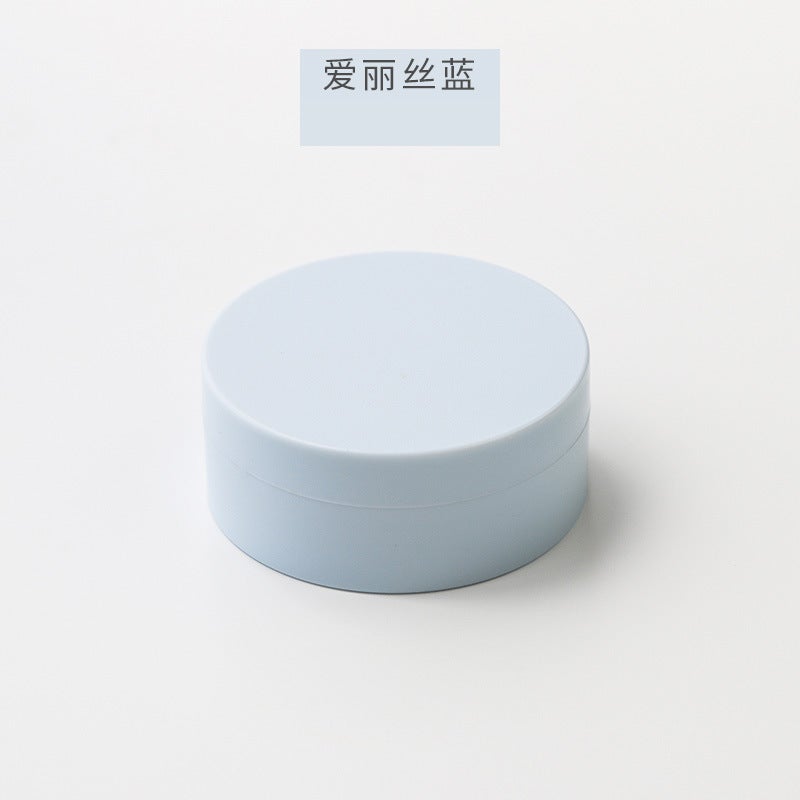 Spot Macaroon Color Powder Box Packaging Material Powder Packaging Box Talcum Powder Empty Box Mini Powder Box Powder Puff Does Not Leak Powder - Image 1