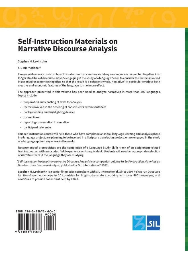 Self-Instruction Materials on Narrative Discourse Analysis  - Image 2