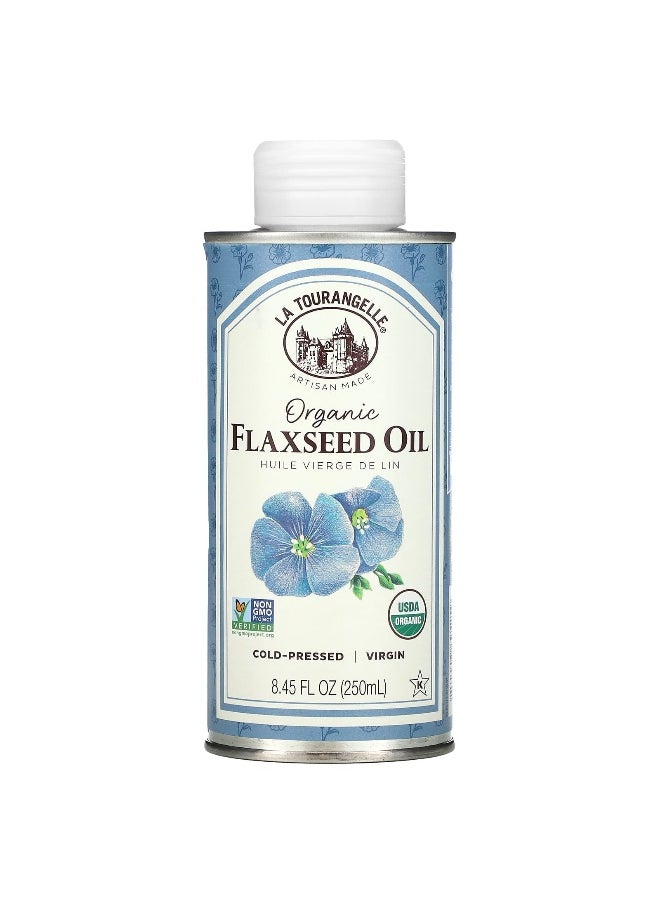 La Tourangelle La Tourangelle, Organic Flaxseed Oil, 8.45 fl oz (250 ml)  - Image 1