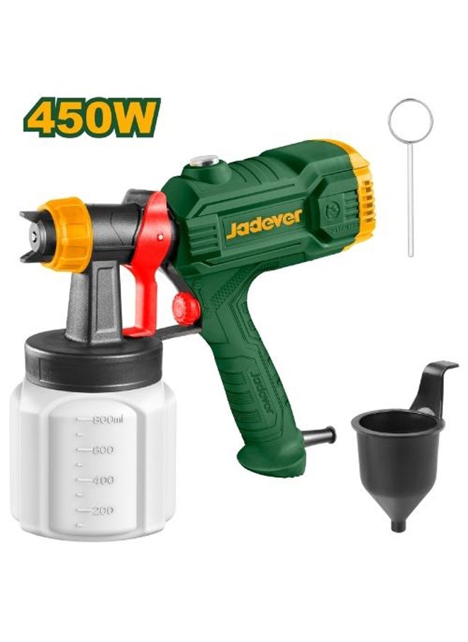 Jadever Jadever Spray Gun 450W 800 ml Capacity Jdeg1A45  - Image 2