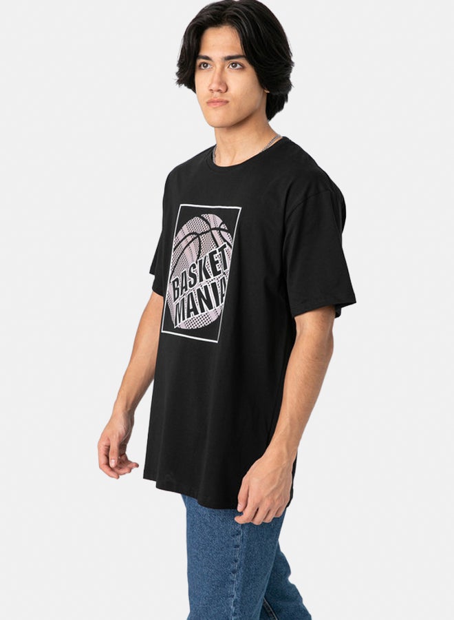 ماركو برجامو تي شيرت موديرن فيت بطبعة - Image 3