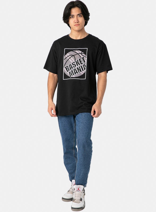 ماركو برجامو تي شيرت موديرن فيت بطبعة - Image 1