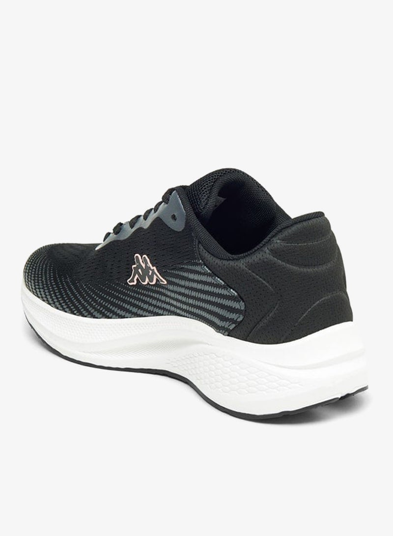 Kappa Women's Textured Walking Shoes with Lace-Up Closure - Image 2