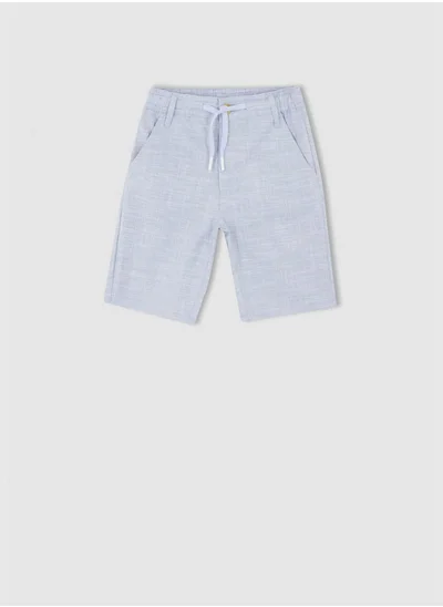 DeFacto Tie Waist Mini Bermuda Shorts