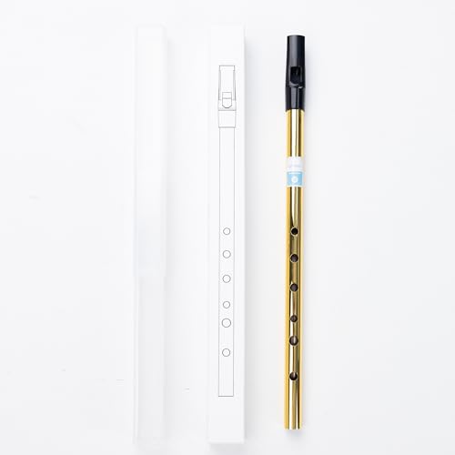 Sondery Irish Tin Whistle Key of D Made from Brass A Bright Brass Wind Type Sound Penny Whistle - Image 5