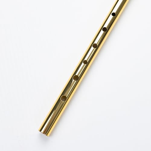 Sondery Irish Tin Whistle Key of D Made from Brass A Bright Brass Wind Type Sound Penny Whistle - Image 3