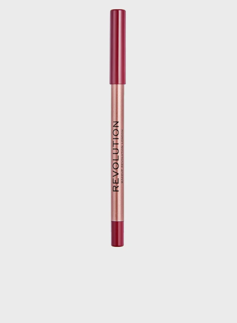 REVOLUTION Revolution Satin Kiss Lipliner Rose