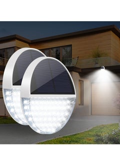 SYOSI Solar Lights Outdoor, Solar Door Lights Security Flood Lights with 2 Lighting Modes, Motion Sensor Security Lights, IP65 Waterproof Solar Powered for Garden Patio Yard(2Pack)  - Image 3