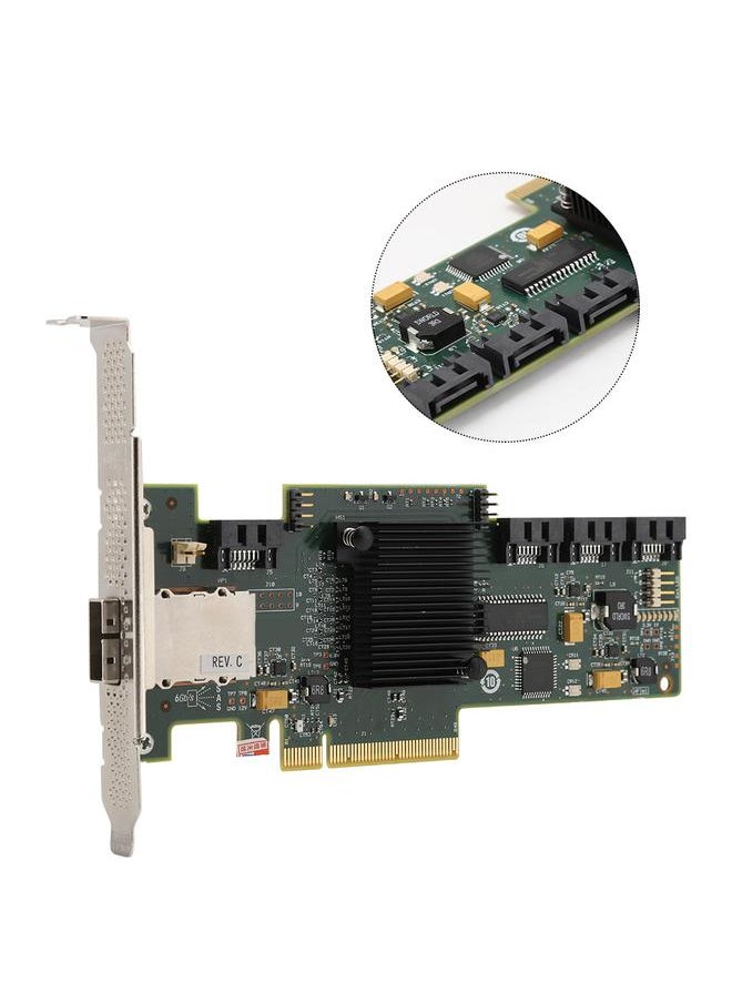 Thoraya For LSI SAS 9212-4i4e 6Gb SAS RAID Controller Card HBA Card Internal and External IT Mode  - Image 4