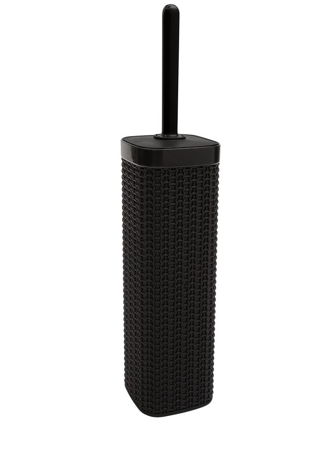 Bath Bliss Sailor Knot Matte Black Toilet-Brushes, 1 Pack - Image 2