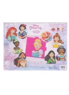 Perler Perler Disney Princesses Deluxe Fused Bead Activity Kit with Patterns and Pegboards, Finished Project Sizes Vary, Multicolor 4474 Pieces  - Image 2