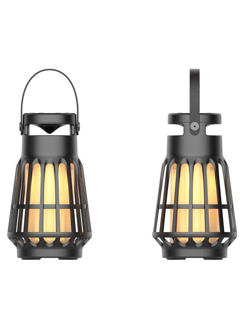 Rechargeable Camping Lantern with Bluetooth Speaker – LED Light with Music Playback, Portable for Outdoor, Tent & Emergency Use
