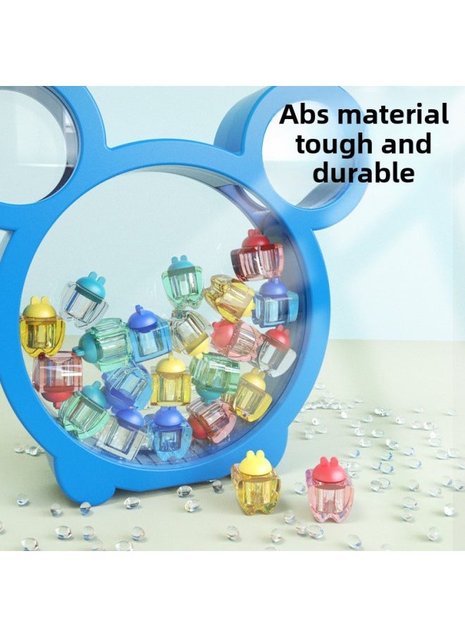 Generic Children's Teeth Box Commemorates Girl's Teeth Storage Box Baby's Teeth Replacement Collection Boy's Teeth Decoration-Color:Bear Tooth Box-blue  - Image 3