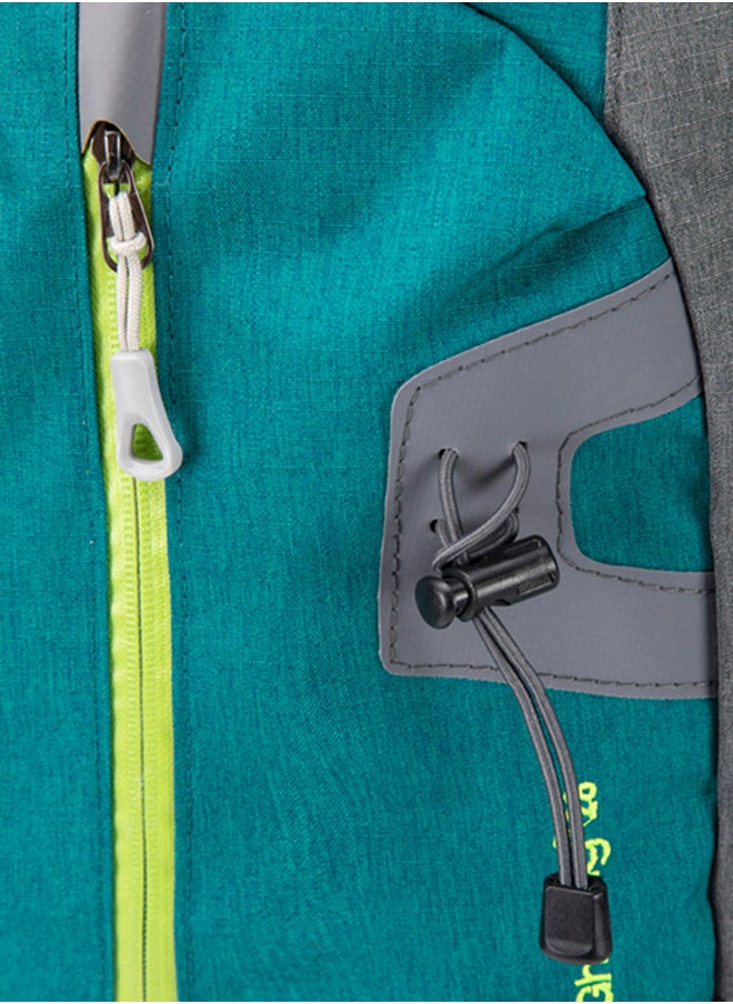AL SANIDI - Hiking bag, back bag, Turquoise, Size 27*16*48 Cm - Image 1