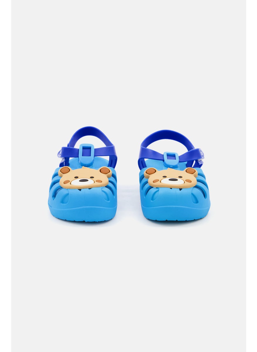 Ipanema - Toddlers Boy Velcro Closure Sandals, Blue - Image 1