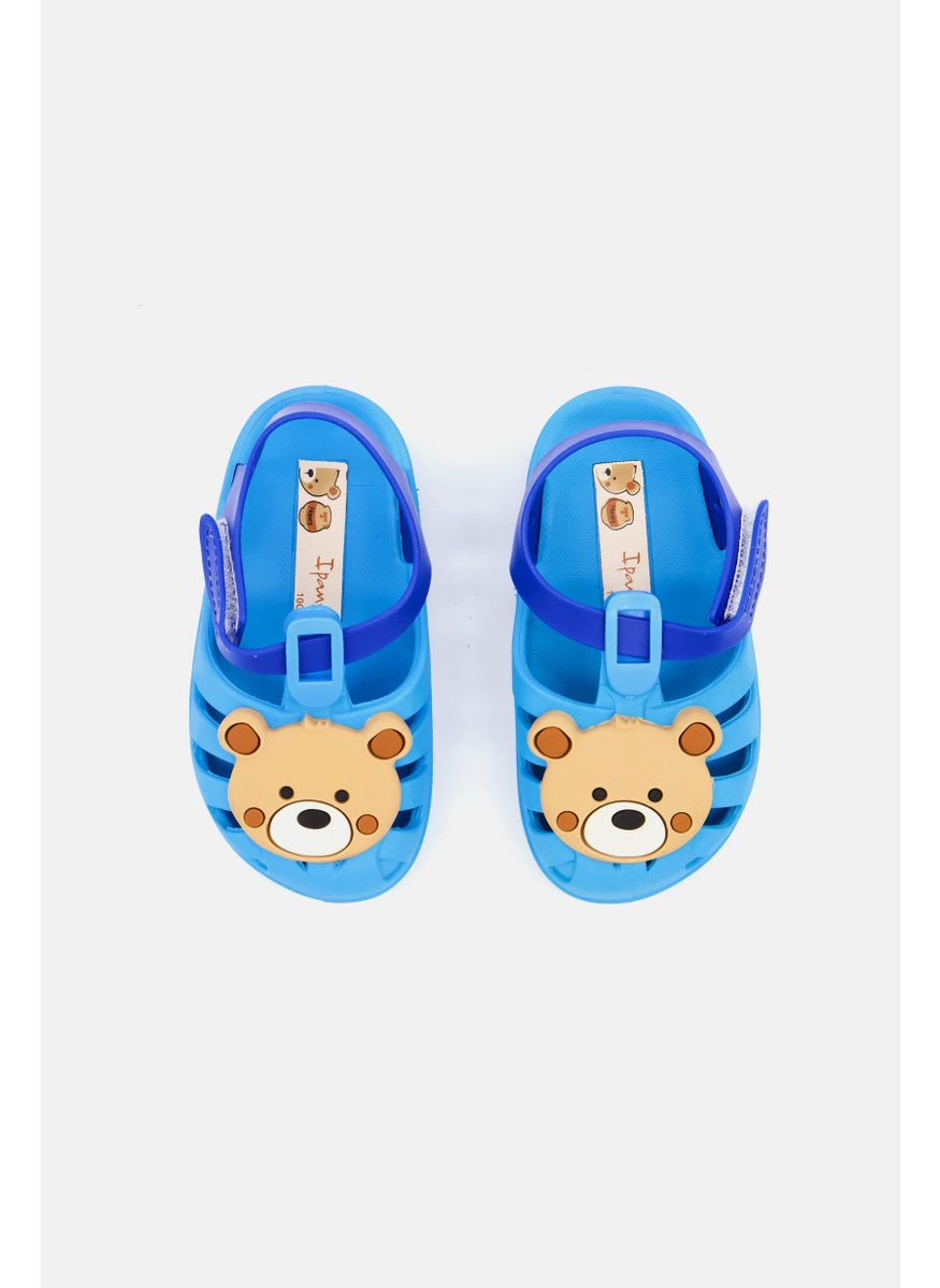 Ipanema - Toddlers Boy Velcro Closure Sandals, Blue - Image 1
