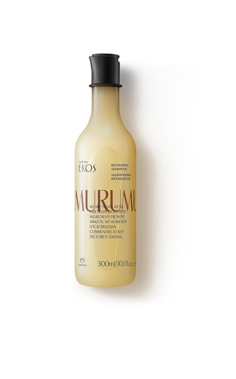 natura Ekos Murumuru Hair AntiDamage Shampoo  Combat Damage and Dryness  Vegan Hair Care  101 fl oz 300ml