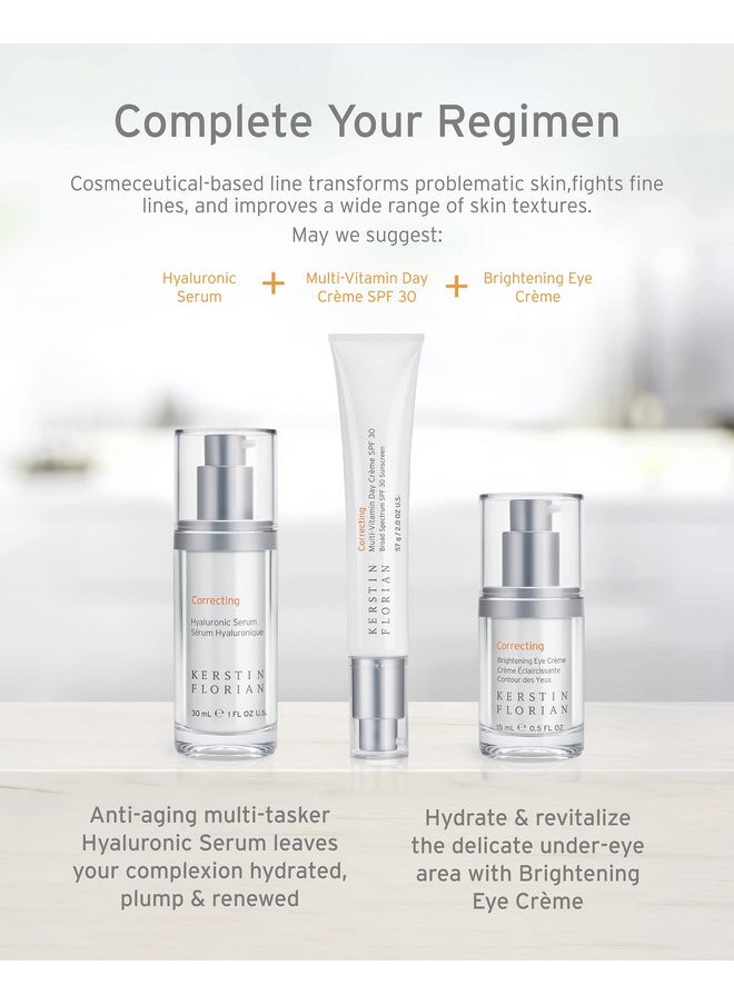 Kerstin Florian - Erstin Florian Multivitamin Day Crème Spf 30 Daily Facial Moisturizer With Natural Zinc Oxide Sunscreen With Uva And Uvb Protection Free From Parabens Oil & Chemicals (2 Oz) - Image 1