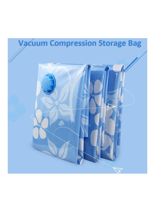 5 Pack of Vacuum Compression Bag，Double Zip Seal Special-Grip Clip，Reusable Vacuum Compression Bags for Clothes, Quilt, Mattresses, Blankets, Duvets, Pillows，Travel  - Image 2