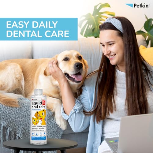 Petkin Invisible Formula Liquid Oral Care Teeth, Dental Gums Fresh Breath - Image 2