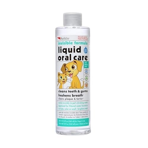Petkin Invisible Formula Liquid Oral Care Teeth, Dental Gums Fresh Breath - Image 1