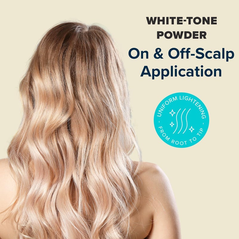 Odeon Professional Ultra-Lifting Powder Lightener â€“ Hair Bleach Lifts Up to 9 Levels | Dust-Free Formula for Balayage, Highlights & Full Bleach â€“ Trial Size - Image 5