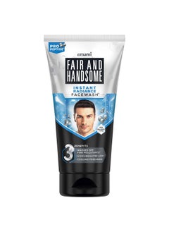 Fair and Handsome Instant Radiance Face Wash | Pro-Peptide | Instant Radiance| Washes Of Fine Pollutants | Cooling Freshness | 150G  - Image 1