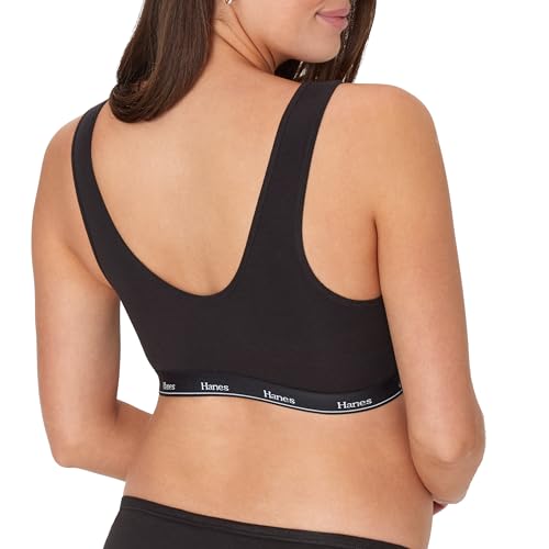 Hanes Womens Maternity Nursing Bra Lounge Nursing Bralette MoistureWicking Odor Protection - Image 3