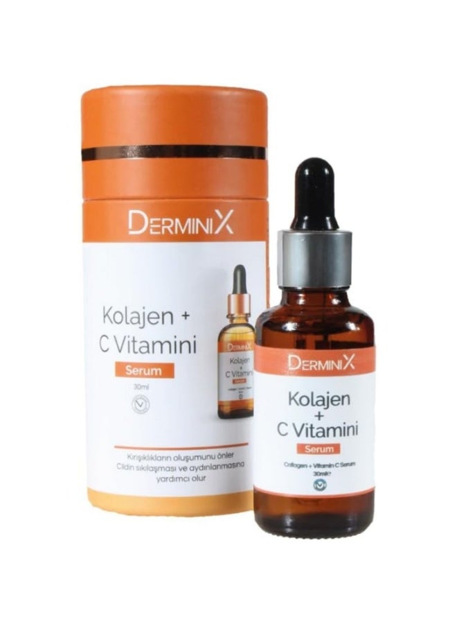 Derminix Cilt Serumu kolajen ve C Vitamini 30 ml - Image 2