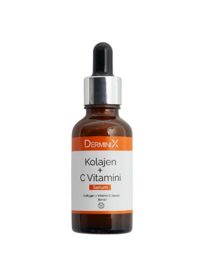 Derminix Cilt Serumu kolajen ve C Vitamini 30 ml - Image 1