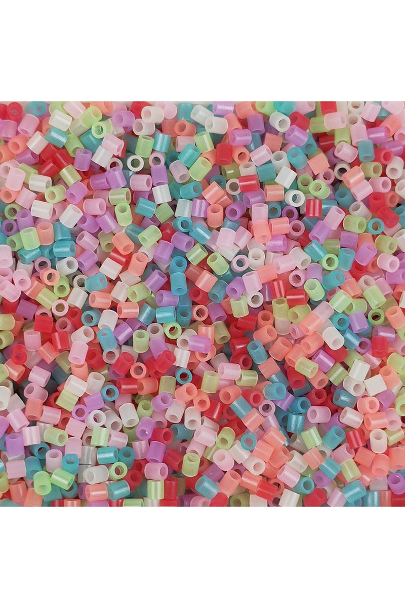 erorex MIX 5MM 1000PCs Glow in Dark Pixel Puzzle Iron Beads for kids Hama Beads Diy High Quality Handmade G