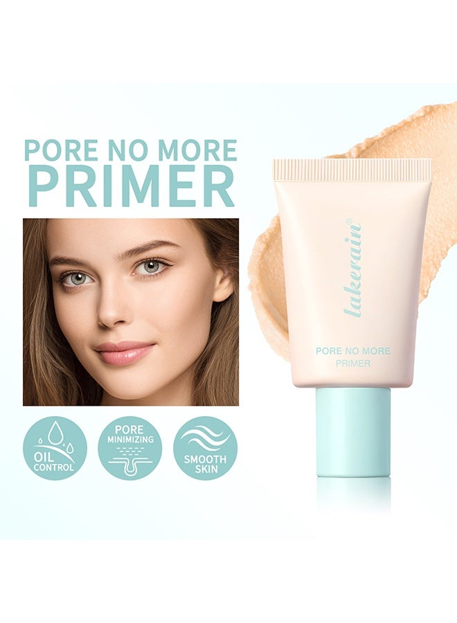 lakerain Pore No More Primer, Poreless Oil Control Primer, Blurs Pores & Imperfections, Delivers All-Day Airbrushed Finish, Lightweight Formula Creates Smooth Base for Longer - Image 2