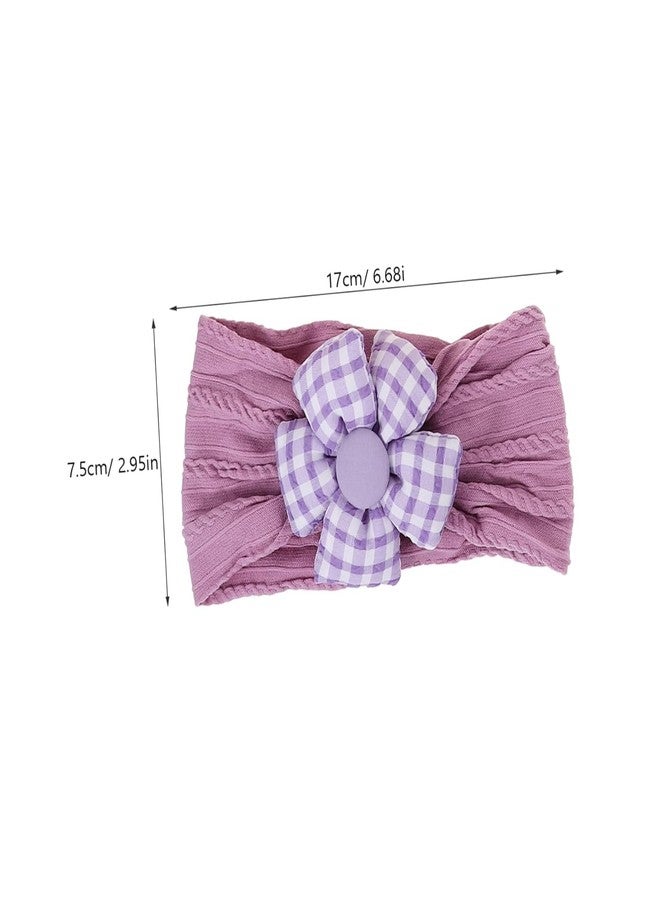 AUTOWRAP Baby Headbands Nylon Headbands with Bows Hair Accessories for Girls Newborn Baby Infant Toddlers Kids - Image 4