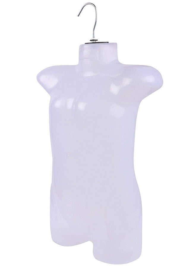 Loop Group Loop� Pack of 5 Kids Mannequin - Non-Breakable Plastic Baby Kids Full Body Mannequin Type Hangers - Medium Size (6-12 YO Age Kids) Pack of 5 - Image 2