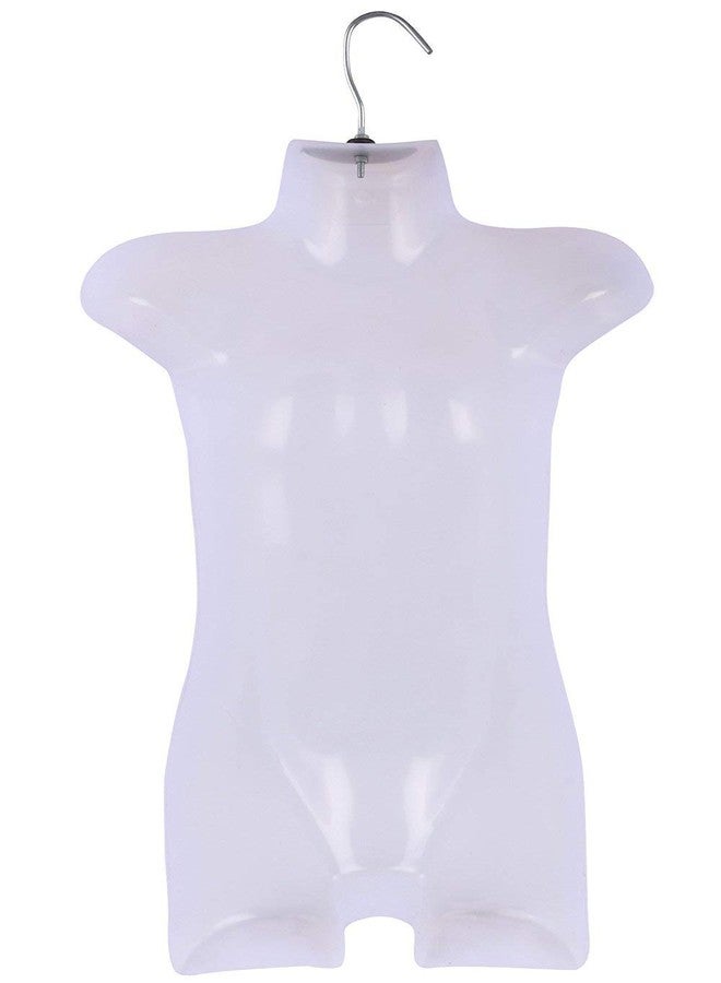 Loop Group Loop� Pack of 5 Kids Mannequin - Non-Breakable Plastic Baby Kids Full Body Mannequin Type Hangers - Medium Size (6-12 YO Age Kids) Pack of 5 - Image 1
