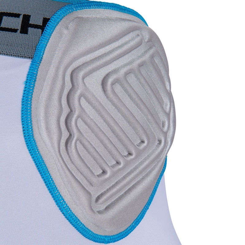 Champro Bull Rush 5-Pad Girdle White   Grey Inset  Adult Medium - Image 3